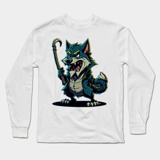 Mental Mr. Wolf Long Sleeve T-Shirt